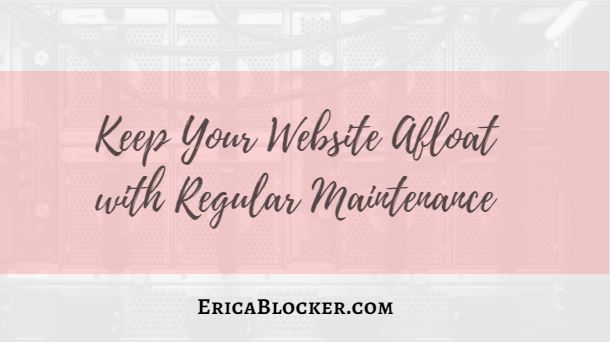 Keep Your Website Afloat with Regular Maintenance
