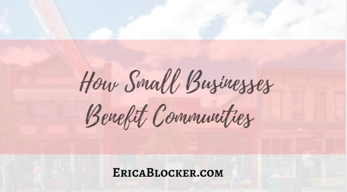 How Small Businesses Benefit Communities